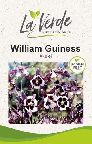 La Verde MEIN GARTEN UND ICH. Akelei William Guiness Blumensamen, Violett