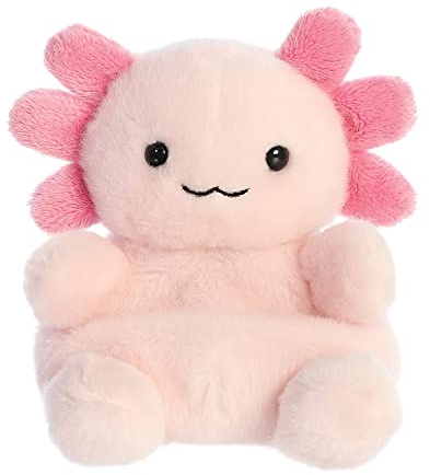 AURORA, 33675, Palm Pals Ax Axolotl, 5In, Soft Toy, Pink