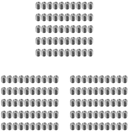 DAZLOR Set di 150 viti senza testa in acciaio inox M2,5 x 3 mm