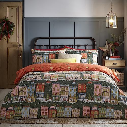furn. Christmas Spirit Set Copripiumino (Verde - King)