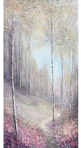 Acrylbilder Auf Leinwand Handgemalt,Wandkunst Auf Leinwand, 100 % Handgemalte Berglandschaft, Zeitgenössische Kunst, Wandgemälde, Rahmenlose Handgefertigte Gemälde, Heimbüro-Dekorationen, Wandkun
