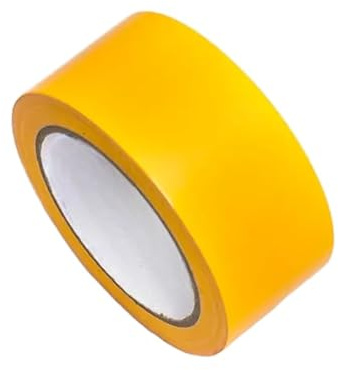 Heavy Duty Duct Tape, Adhesive Tape Multi-Use for Indoor/Outdoor | Ultra Strong and High Strength Duct Tape Super Sticky (Yellow, 48mmx10M)