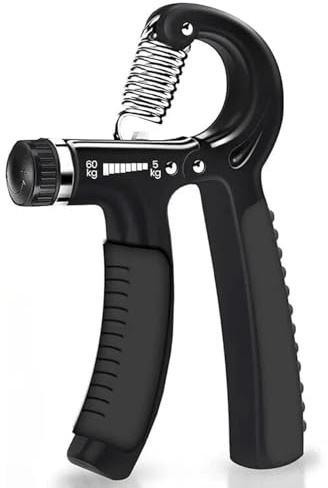 Grip Strengthener 5-60KG Adjustable Hand Grip Trainer for Forearm, Finger & Wrist – Strength Training Exerciser for Athletes, Fitness, Rock Climbing, Rehab, Home & Gym Use