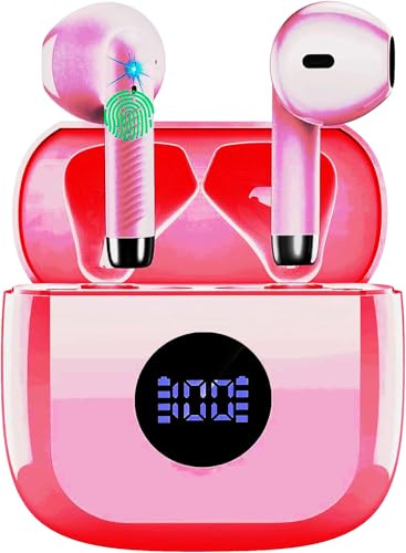 Cuffie Bluetooth Auricolari Bluetooth 5.4, Cuffie Wireless con 4 ENC Cancellazione Rumore Mic, Cuffie in Ear 40 Ore di Riproduzione, Cuffie Senza Filo HiFi Stereo IP7 Impermeabili per iOS & Android