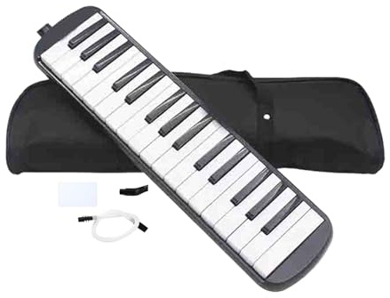 Melodica mit 32 Tasten – einfache Hygiene-Wartung, Pianicas, Luftorgan | Musik-Übungsinstrument, leichte Mund- für Kinder, einfach zu spielendes Blaspiano für Schulband, Talkbox