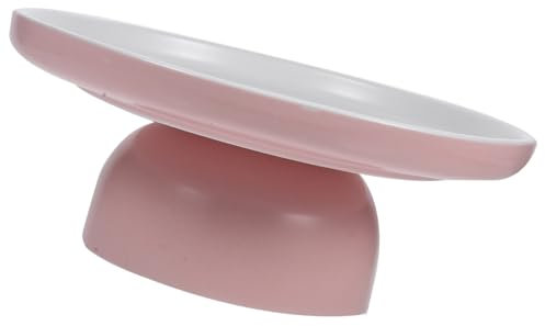 Alipis Vassoio Per Torte in Porcellana Piedini Supporto Per Frutta Piatto Per Snack e Dessert Design e Stabile Per Tutte Le Decorazioni