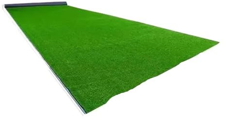 VFIDPSU Kunstrasen Künstlicher Rasenteppich, künstlicher Kunstrasen, künstliches Kunststoffgras, grüne Einfriedung, Fußballstadion(50X100)