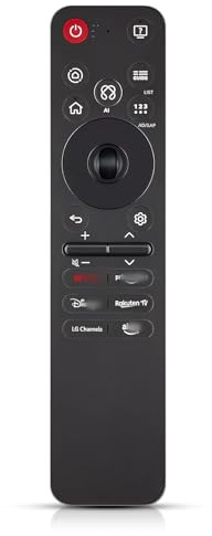 LG Magic Remote Control(MR25GA) with AI, Pointer and Alexa Voice for 2019-2025 All LG Smart TV Models, Compatible with AN-MR25GA/MR24GA/MR23GA/MR22GA/MR21GA/MR20GA