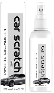 Car Paint to Scratch Artifact,Car Scratch Repair Spray Auto Kratzer Entferner Spray Nano Autoreparaturspray Effiziente 3-in-1 Car Scratch Remover (Silber)