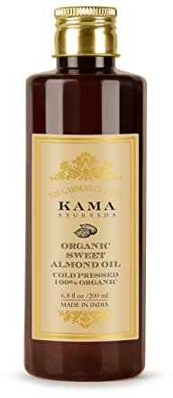 Kama Ayurveda Huile d'amande douce bio, 200 ml