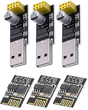 AZDelivery ESP8266 ESP-01S mit USB-Adapter WLAN WiFi Modul kompatibel mit Arduino inklusive Ebook!