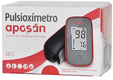 Aposán PULSIOXIMETRO APOSAN MIDE OXIGENO, RITMO CARDIACO E INTENSIDAD DEL PULSO