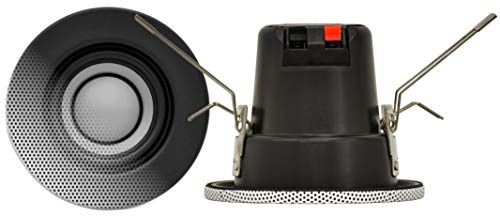 Earthquake Sound ECS-3.0 Paire d'enceintes de Plafond sans Bord Ultra compactes 7,6 cm