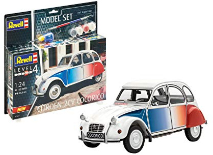 Revell 67653 Model Set Citroen 2 CV Coccorico 1:24