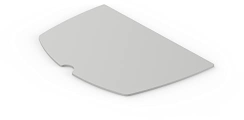 MaTaDa® Edelstahl Grillplatte massiv I BBQ Plancha - passend für Weber Q100 I Q120 I Q140 I Q1000 I Q1200 I Q1400