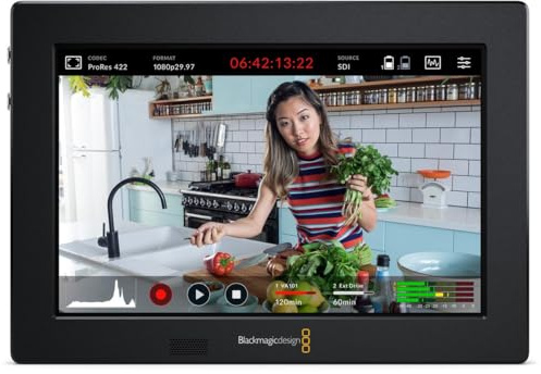 Blackmagic Design Video Assist 7 3G (BM-HYPERD/AVIDA03/7), Schwarz