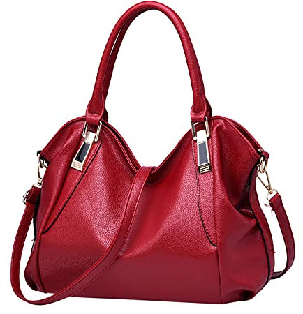 meiodtion Handtasche Damen Umhängetasche Klein Mittelgroß Geräumige Mode Damen Handtaschen Damen Geldbörsen Umhängetaschen Schulter Taschen Ledertasche Beuteltasche Damen Mini Tasche Damen