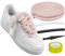 Endoto Lacci Corda per Air Force 1 Scarpe, Stringhe Spesse Grossi e Grandi, Rope laces Kit per Sneaker- Rosa, 8.5MM