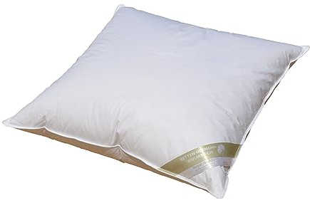 Hofmann Franken kuschelweiches Daunenkissen Kopfkissen 60x60 cm 350g 100% Daunen
