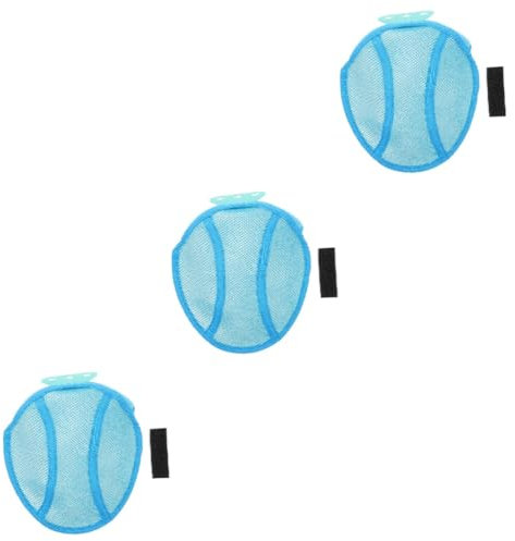 Yardenfun 3st Helmfutter Baseballkappenfutter Schweißbandfutter Hutfutterband Mütze Schweißfutter Schutzhelm Hutdose Für Cowboyhut Cowboyhutfutter Helmschweißband Sky-Blue Polyester