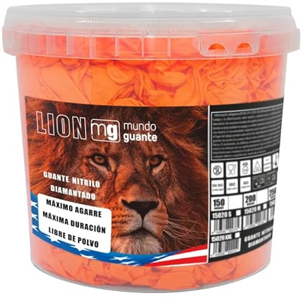 MUNDO GUANTE Cubo guantes 150uds (75 pares)