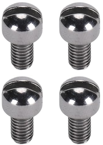 Resefinem Tornillos de Repuesto para Prensatelas Juego de 4 Piezas de Hierro Resistente Compatibles con Modelos 4423 2250 1304 1306 2277 2282 2263 M1500 Accesorios de Costura Duraderos para Máquinas d
