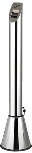 Enpvneer Posacenere da Pavimento, Portacenere Colonna da Esterno, Colonna di Fuliggine da Esterno, Portacenere Colonna for Cenere Verticale, per La Casa, All'aperto, Bar, Ufficio