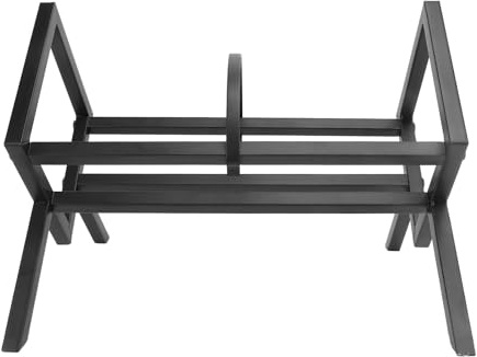 Masyrt Skivförvaringshylla, Musikskivor i Kolstål Display Organizer för Book Magazine CD med Sidoväggar, Minimalistisk Design Skivställ för LP-samlingar (1 nivå)