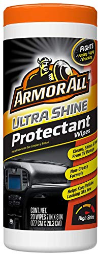 Armor All 10945 Ultra Shine Reinigungstuch, 20 Blatt