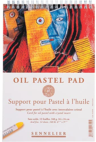 Sennelier Ölfarben-Pastellblock, 15,9 x 24,1 cm.