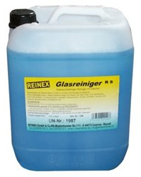 Glasreiniger Reinex R8 10 L streifenfreie Reinigung von Glas und glatten Oberflächen