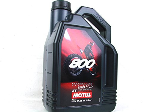 1x 4 Liter Motul 800 Factory Line Off Road 2-Takt Motorrad Motorenöl Motoröl Öl