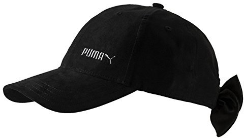 PUMA Womens Bow Cap Hats Black One Size