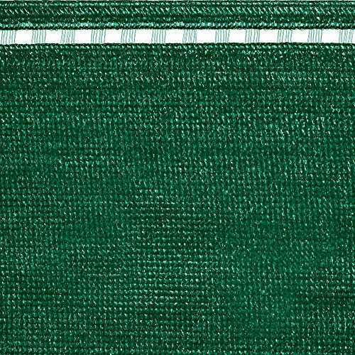 TENAX Coimbra 1,20x50 m Verde, Rete Tessuta Ombreggiante Frangivista a Schermatura Totale per Giardini e Recinzioni