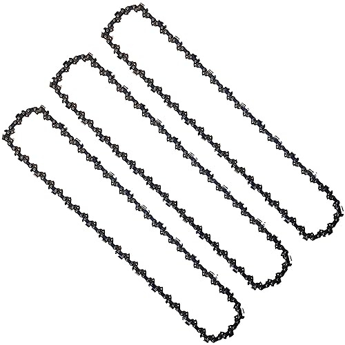 Opuladuo 3PC 16 Inch Chainsaw Chain Replacement for EGO Power+ CS1613 / CS1604 / CS1600 / CS1610 / CS1611 16-Inch 56V Chainsaw