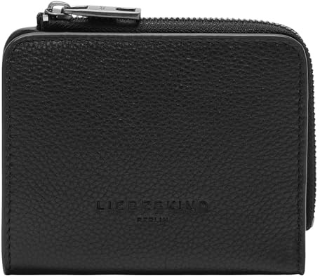 LIEBESKIND Berlin Geldbörse Hera Small Pebble Toni Purse Black schwarz