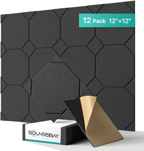 Soundsbay 12 st. Stor filt anslagstavla självhäftande – 120 × 90 cm dekorativ anslagstavla, korkbräda alternativ för väggen dekorativ anslagstavla för kontor, skola och fritid