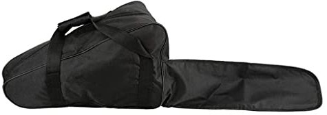Borsa per motosega da 43,2 cm per custodia da trasporto per custodia portatile, adatta per motosega, borsa nera per motosega