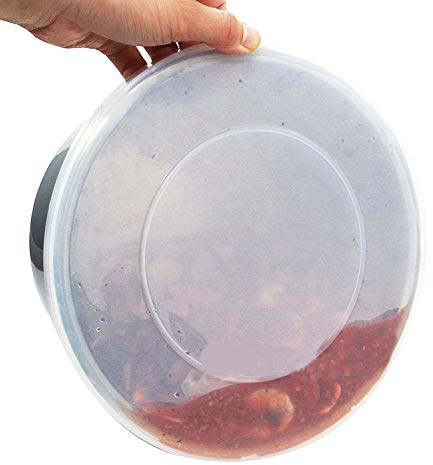 Akozon Tapa de Silicona Premium para Olla Instantánea - Cubierta FooDGrade para Olla a Presión Eléctrica - Ideal para Almacenar, Recalentar y Retener