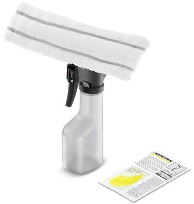 Kärcher Spray Bottle and Microfiber Cloth Kit for Window Vac Accessory