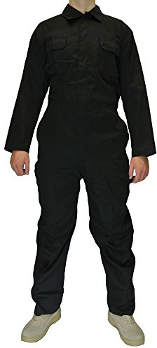 Army And Workwear - Tuta da Lavoro - Uomo Nero L