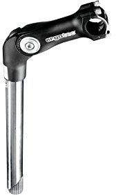 ErgoTec Unisex – Erwachsene Octopus 2 Tube Vorbau, Silber,schwarz, 230 mm