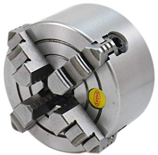 Shars 4 Inch 4 Jaw Independent Lathe Chuck Solid Hard Jaws 202-5419 L[