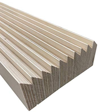 Keilleisten French Cleat 10er Set Stärke 12mm Längen wählbar (1,00 m)