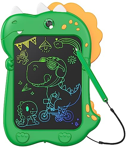 Kizmyee LCD Writing Tablet for Kids,Toddler Toys for 3 4 5 6 Year Old Boys Girls, 8.5inch Doodle Board, Dinosaur Toys Drawing Pad for Kids 3+ Year Old Boy Girl
