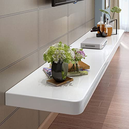 KOWJIFH Wall Shelf Floating Shelf Wall mounted TV Shelf Entertainment Unit TV Stand TV Console Set top box Router DVD projector Toys Gaming Shelf TV board BookShelf Wall Unit Decor Utility Shelve