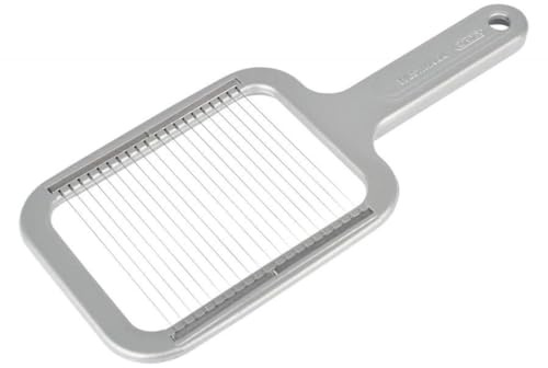 Cuchillo para Corte de Cuajada 25,7 x 11,3 cm – Lira Quesera de Acero Inoxidable para Elaboración Casera de Queso