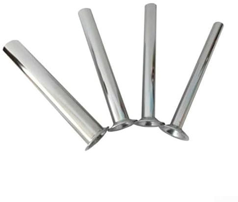Set Of 4 Stainless Steel Sausage Stuffer Tubes, And Stable, Spare Parts For Homemade Sausage Making Kit(5.4cm)