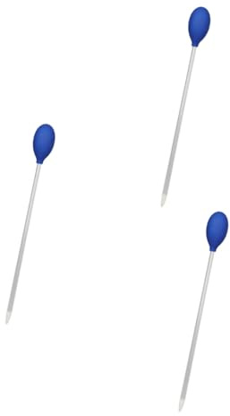 Didiseaon 3pcs Fish Tank Cleaning Tool Aquarium Feeder Long Pipette Changer Easy to Use Feeding Tool