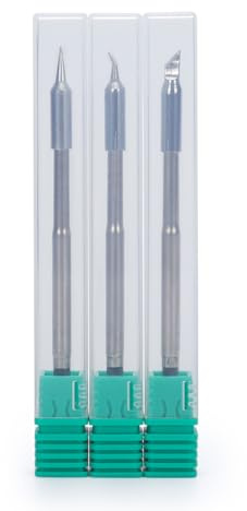 YIHUA C245-kompatibles 3-teiliges Lötspitzen-Set (Typ I, Type-SI und Typ-K), nur für YIHUA 982 Black, 982D, 982-III (606A Handstück) und 982D-II Lötstation